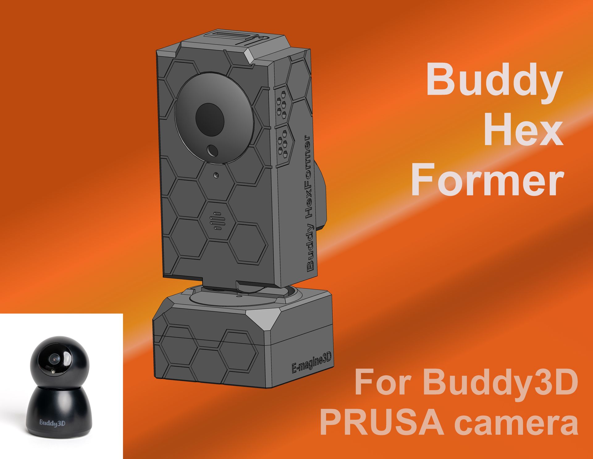 Buddy Hex Fomer for Prusa Buddy Camera – Prusa XL / MK4